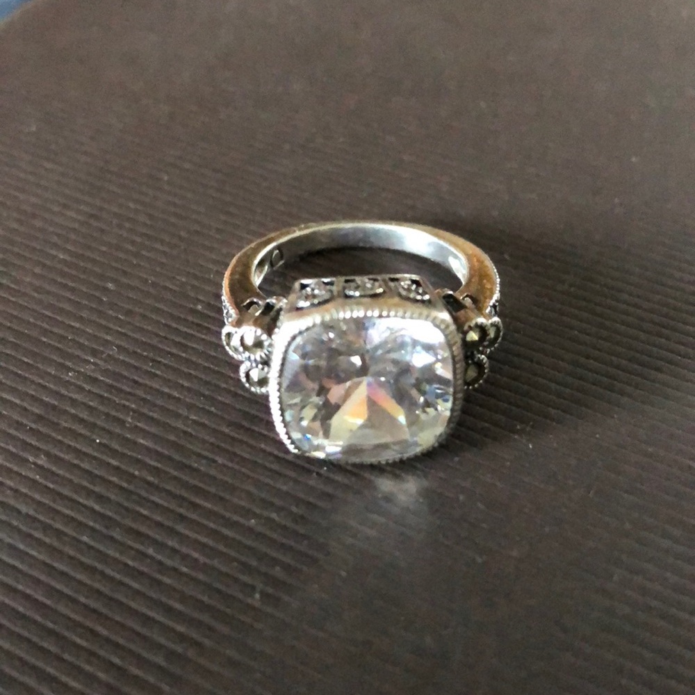 Final Markdown! Vintage Judith Jack Cocktail Ring